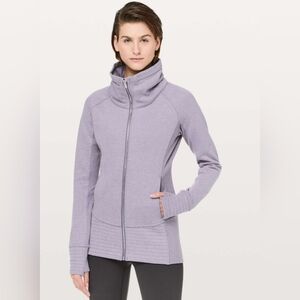 Lululemon Radiant Jacket II Heathered Purple Quartz (First Release) Size 8